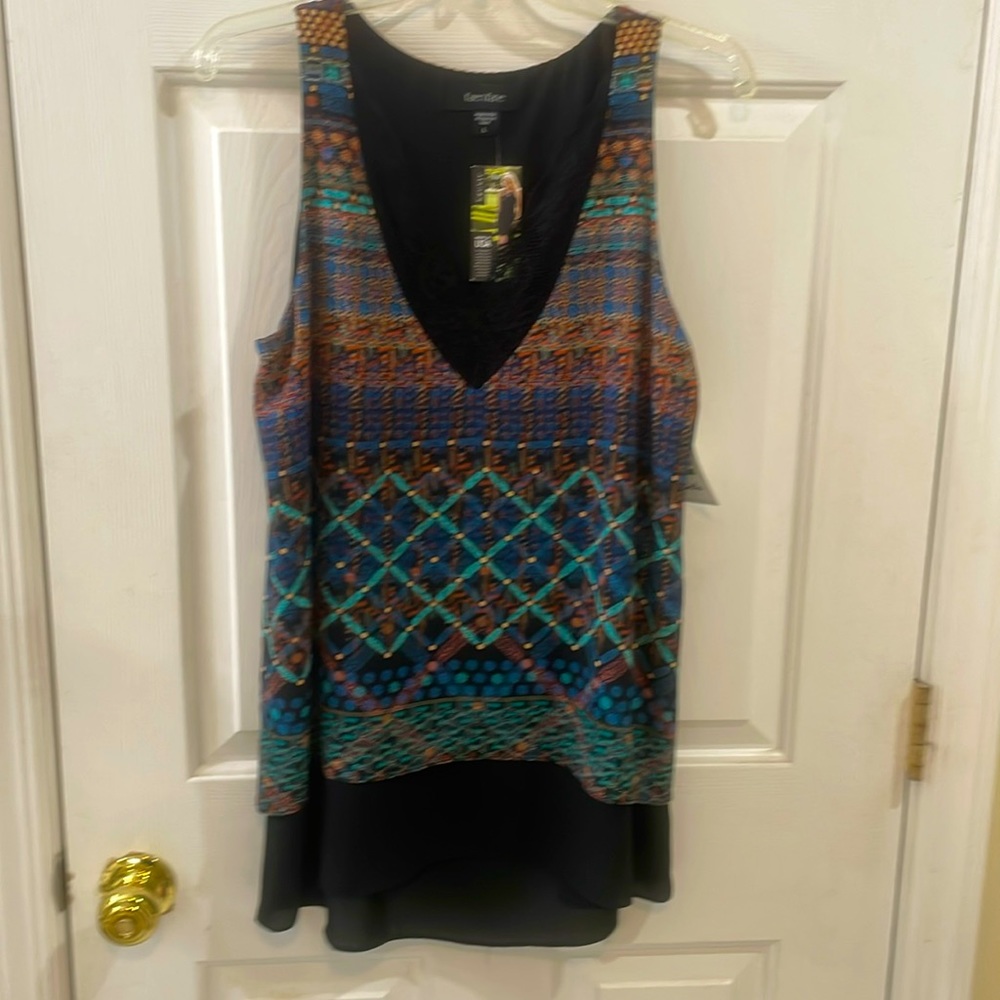 Karen Kane silky blouse!
